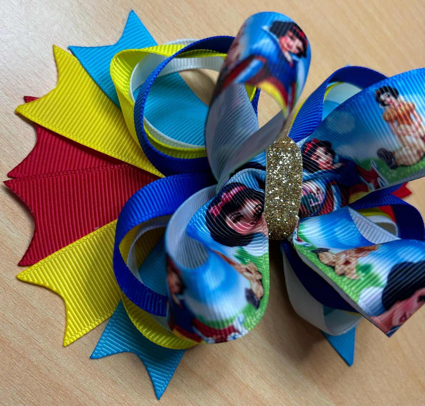 Snow White inspired Hair Bow