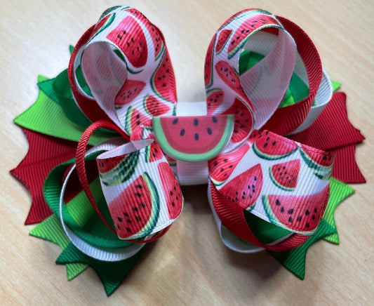 Watermelon Hair Bow