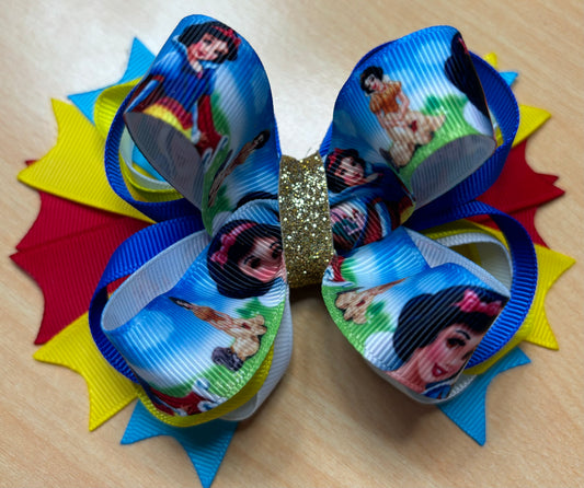 Snow White inspired Hair Bow