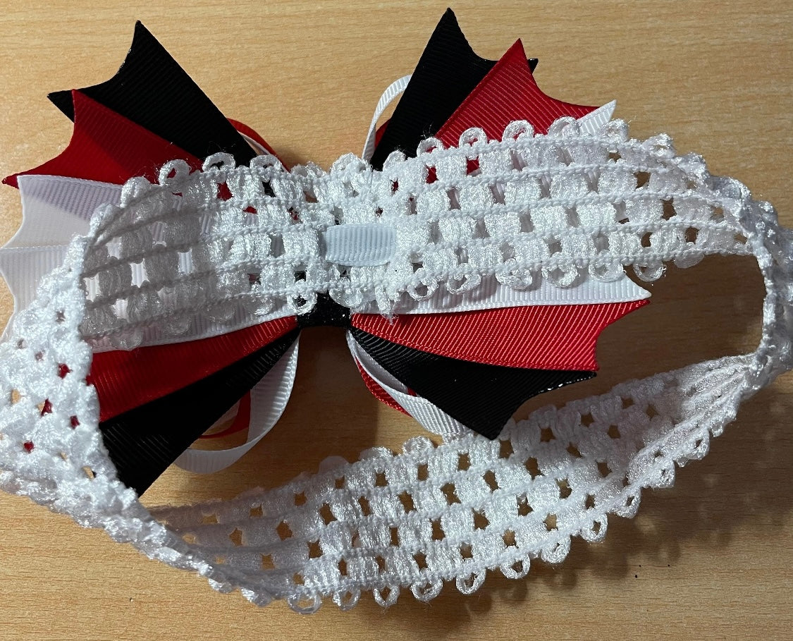 Pittsburgh Pirates Baseball Inspired Hair Bow