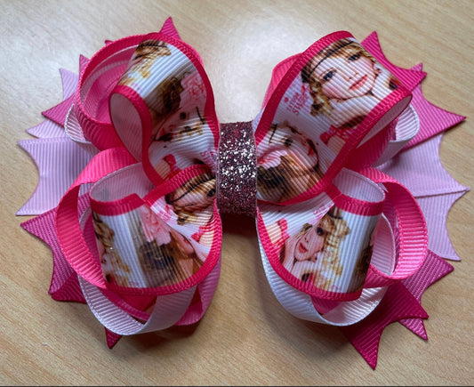 Swift Singing Taylor Inspired Hair Bow