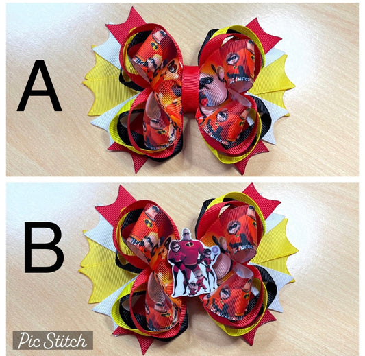 Incredibles Hair Bow